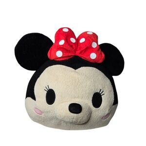 Disney Parks Minnie Mouse Tsum Tsum Pillow Plush 20" Polka Dot Large Cartoon